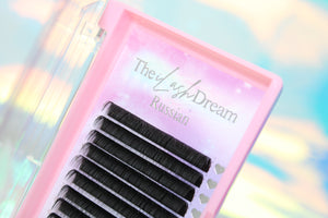 The iLash Dream Russian Lash Trays  - 0.07 CC Curl